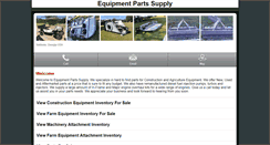 Desktop Screenshot of m.equipmentpartssupply.com